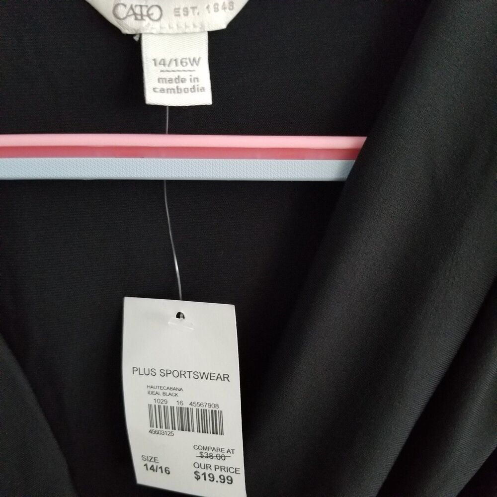 Pair of Cato cowl neck sleeveless NWT 14/16 - Picture 5 of 8